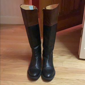 Two Tone Ellerby Riding Boots LIKE NEW